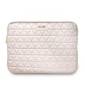 Bolsa Universal Guess Quilted para Laptop - 13" - Cor-de-Rosa