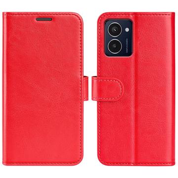 Capa tipo carteira com fecho magnético para HMD Pulse/Pulse+/Pro - Vermelho