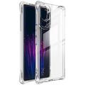 Capa de TPU Imak Drop-Proof para HTC U24 Pro - Transparente