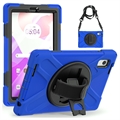 Capa com Alça Heavy Duty 360 para Lenovo Tab M9 - Azul