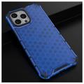 Capa Híbrida Honeycomb Armored para iPhone 14 Pro - Azul