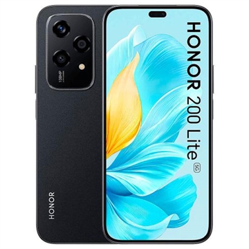 Honor 200 Lite 5G - 256GB - Preto de Meia-Noite