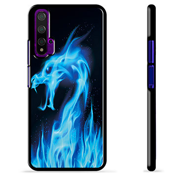 Capa Protectora - Huawei Nova 5T - Dragão de Fogo Azul