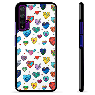 Capa Protectora - Huawei Nova 5T - Corações