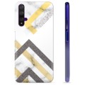 Capa de TPU para Huawei Nova 5T  - Mármore Abstrato