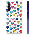 Capa de TPU - Huawei Nova 5T - Corações