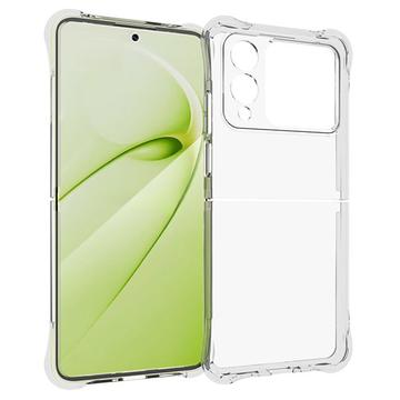 Capa de TPU Resistente a Choques para Huawei Nova Flip - Transparente