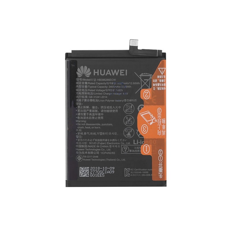 Bateria HB396286ECW para Huawei P Smart (2019), Honor 10 Lite - 3400mAh