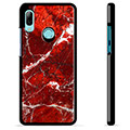 Capa Protectora - Huawei P Smart (2019) - Mármore Vermelho