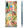 Capa Híbrida para Huawei P30 Lite  - Flores Cor-de-rosa