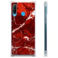 Capa Híbrida para Huawei P30 Lite  - Mármore Vermelho