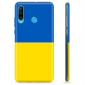 Capa de TPU Bandeira da Ucrânia  para Huawei P30 Lite - Amarelo e azul claro