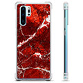 Capa Híbrida para Huawei P30 Pro  - Mármore Vermelho