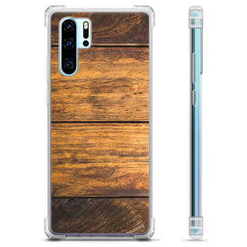 Capa Híbrida para Huawei P30 Pro  - Madeira