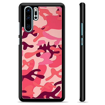 Capa Protectora para Huawei P30 Pro  - Camuflagem Rosa