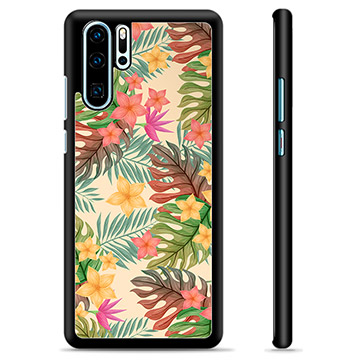 Capa Protectora para Huawei P30 Pro  - Flores Cor-de-rosa