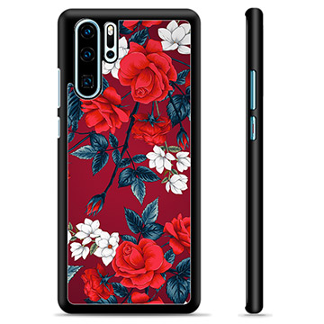 Capa Protectora para Huawei P30 Pro  - Flores Vintage