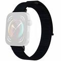 Bracelete de Nylon para Huawei Watch Fit 3 com Fecho de Velcro - Preto