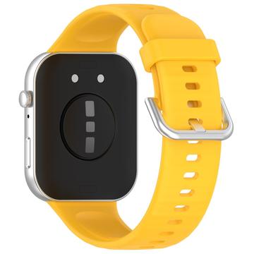 Bracelete em Silicone Suave Huawei Watch Fit 3 - Amarelo