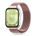 Bracelete Tech-Protect Milanese para Huawei Watch Fit 3 - Cor-de-Rosa Dourado