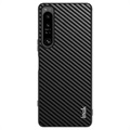 Capa Híbrida Imak LX-5 para Sony Xperia 1 IV - Fibra de Carbono - Preto