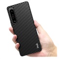 Capa Híbrida Imak LX-5 para Sony Xperia 1 IV - Fibra de Carbono - Preto