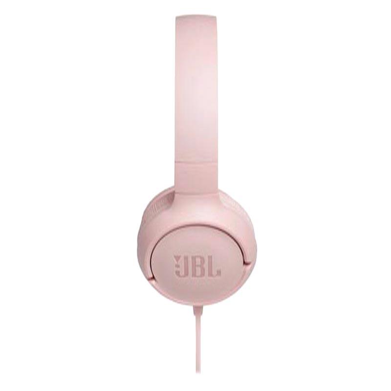 JBL Tune 500 PureBass On-Ear - Cor-de-rosa