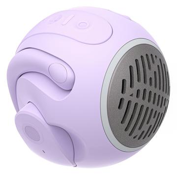 Altifalante Bluetooth e auscultadores abertos JM13 Pro 2 em 1 - Roxo