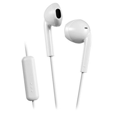 Auriculares Com Fios JVC HA-F17M para Smartphones - 3.5mm - Branco