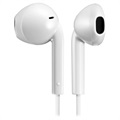 Auriculares Com Fios JVC HA-F17M para Smartphones - 3.5mm - Branco