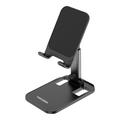 KAKUSIGA KSC-575 Suporte para telefone de mesa dobrável e ajustável para assistir, transmissão ao vivo - preto