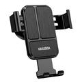 KAKUSIGA KSC-715A Saite Series Stable Triangle Structure Braçadeira para telefone Suporte para smartphone Saída de ar para carro Suporte para montagem em smartphone