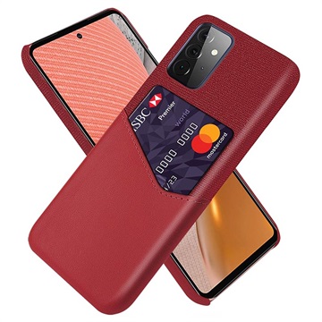 Capa KSQ para Samsung Galaxy A72 5G - Vermelho