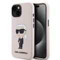 Capa em Silicone Karl Lagerfeld Ikonik para iPhone 15