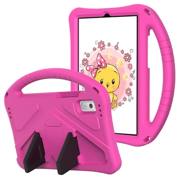 Bolsa Transportadora para Crianças à Prova de Choque para Lenovo Tab M9 - Cor-de-Rosa Forte