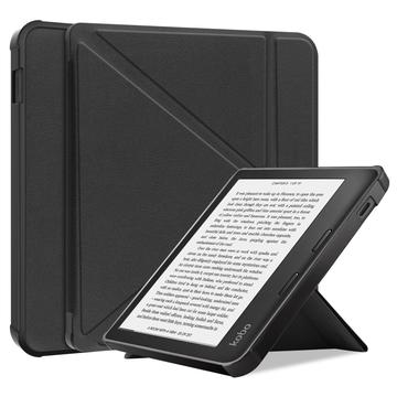 Bolsa Fólio Origami Stand para Kobo Libra 2 - Preto