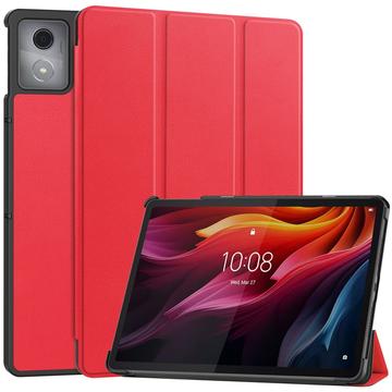 Bolsa Fólio Inteligente Tri-Fold para Lenovo Tab K11 Plus - Vermelho