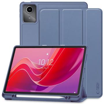 Capa dobrável com três dobras para caneta Tech-Protect SmartCase para Lenovo Tab M11 - Lavanda