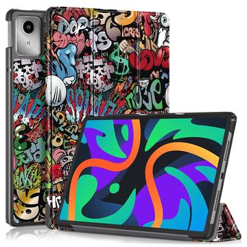 Bolsa Fólio Inteligente Tri-Fold para Lenovo Tab M11 - Graffiti