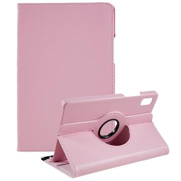 Bolsa Tipo Fólio Rotativa 360 para Lenovo Tab M9 - Cor-de-Rosa