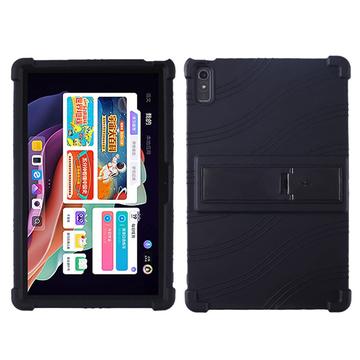 Capa de silicone para Lenovo Tab P11 Gen 2 com suporte para os pés - Preto