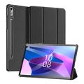 Bolsa tipo Folio Smart Tri-fold Dux Ducis Domo para Lenovo Tab P11 Pro Gen 2 - Preto