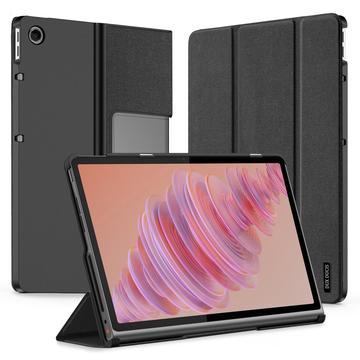 Bolsa tipo Folio Smart Tri-fold Dux Ducis Domo para Lenovo Tab Plus - Preto