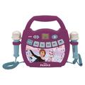 Leitor digital de karaoke Lexibook Frozen II Luminous com 2 microfones