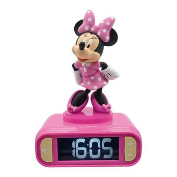 Lexibook Despertador Minnie Mouse com luz nocturna