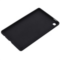 Capa de Silicone Líquido para Samsung Galaxy Tab A7 Lite - Preto