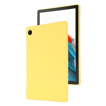 Capa de Silicone Líquido para Samsung Galaxy Tab A8 10.5 (2021) - Amarelo