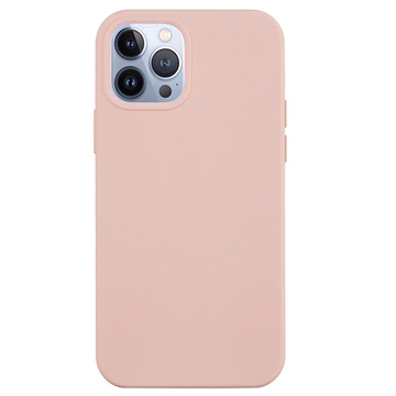 Capa de silicone líquido para iPhone 14 Pro - Cor-de-Rosa