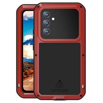 Capa Híbrida Love Mei Powerful para Samsung Galaxy A54 5G - Vermelho