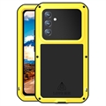 Capa Híbrida Love Mei Powerful para Samsung Galaxy A54 5G - Amarelo